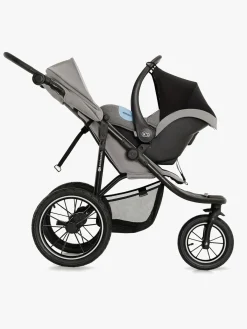 Kinderkraft Aktivitetsvogne-HELSI 2 Terrænvogn, Grey