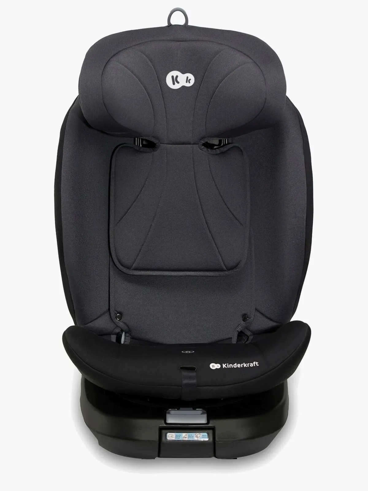 Autostole 9-36 Kg|Kinderkraft I-360 i-Size Autostol, Black Sort