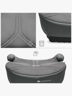 Selepuder|Kinderkraft I-BOOST 2 PRO Selepude, Grey Grå