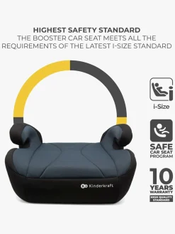 Selepuder|Kinderkraft I-BOOST Selepude, Black Sort