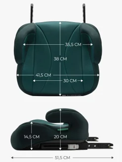 Selepuder|Kinderkraft I-BOOST Selepude, Green Grøn
