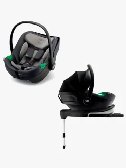 Kinderkraft Autostole 0-13 Kg-I-CARE i-Size Autostol Baby, Cool Grey