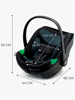 Autostole 0-13 Kg|Kinderkraft I-CARE i-Size Autostol Baby, Graphite Black Sort
