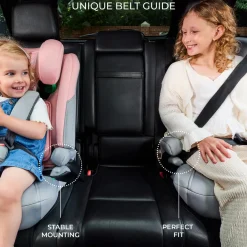 Autostole 9-36 Kg|Kinderkraft I-COMFY i-Size Autostol, Black Sort