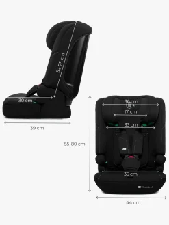 Autostole 9-36 Kg|Kinderkraft I-COMFY i-Size Autostol, Black Sort