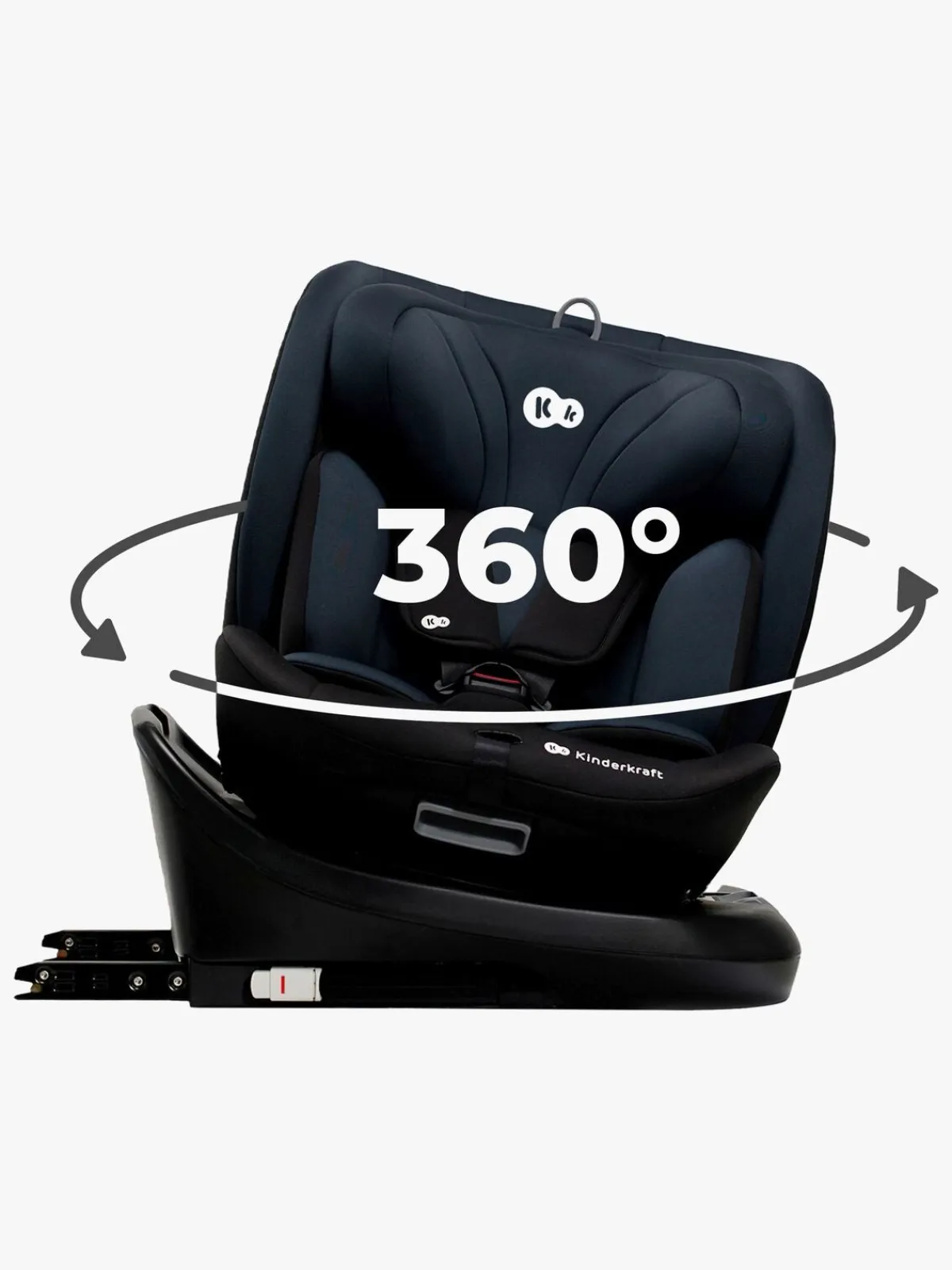 Kinderkraft Autostole 9-36 Kg-I-GROW I-Size Autostol, Black