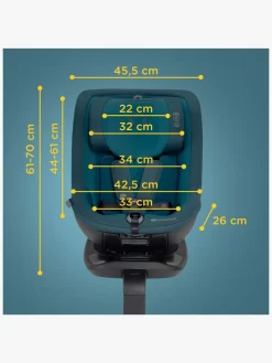 Autostole 9-36 Kg|Kinderkraft I-GUARD i-Size Autostol, Cool Grey