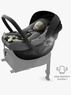 Autostole 0-13 Kg|Kinderkraft I-LITE Autostol Baby inkl. ENDURA SAFE FX Base, Grey Grå
