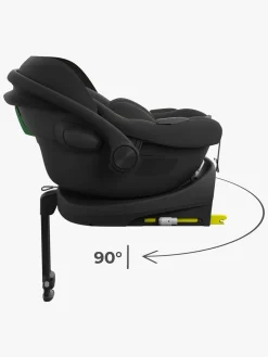 Autostole 0-13 Kg|Kinderkraft I-LITE Autostol Baby inkl. ENDURA SAFE FX Base, Black Sort