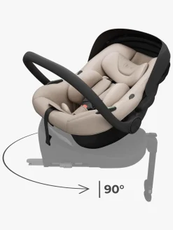 Autostole 0-13 Kg|Kinderkraft I-LITE Autostol Baby, Beige