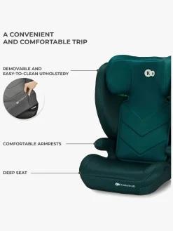Kinderkraft Autostole 15-36 Kg-I-SPARK i-Size Autostol, Green
