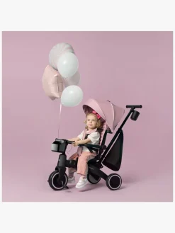 Cykler|Kinderkraft Jazz 4-i-1 Trehjulet Cykel, Pink Lyserød