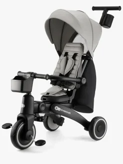 Kinderkraft Cykler-Jazz 4-i-1 Trehjulet Cykel, Grå