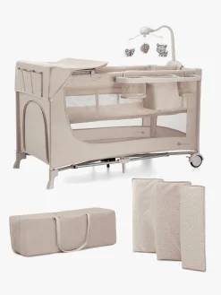 Børnesenge & Tilbehør|Kinderkraft JOY 2 Weekendseng med Tilbehør, Beige
