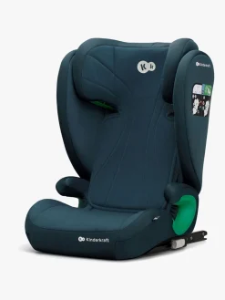 Autostole 15-36 Kg|Kinderkraft JUNIOR FIX 2 i-Size Autostol, Harbor Blue Blå