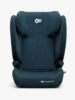 Autostole 15-36 Kg|Kinderkraft JUNIOR FIX 2 i-Size Autostol, Harbor Blue Blå