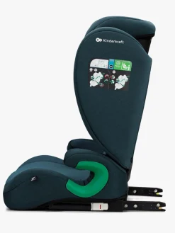 Autostole 15-36 Kg|Kinderkraft JUNIOR FIX 2 i-Size Autostol, Harbor Blue Blå