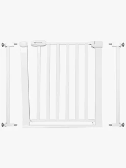 Sikkerhed|Kinderkraft LOCK&GO Sikkerhedsgitter, White Hvid