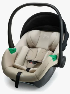 Kinderkraft Autostole 0-13 Kg-MINK PRO 2 i-Size Autostol Baby inkl MINK FX 2 SET BLACK Base, Beige