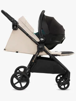 Rejseklapvogne|Kinderkraft MITZY BIZUU Klapvogn, Dune Whisper