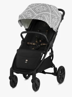 Rejseklapvogne|Kinderkraft MITZY BIZUU Klapvogn, Lunar Black Sort