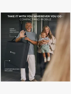 Børnesenge & Tilbehør|Kinderkraft Moon Dream Weekendseng, Sort