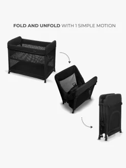 Børnesenge & Tilbehør|Kinderkraft Moon Dream Weekendseng, Sort