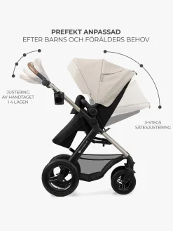 Duo- & Kombivogne|Kinderkraft MOOV 2 Air 3-in-1 Kombivogn, Moonlight Grey Grå