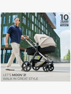 Duo- & Kombivogne|Kinderkraft MOOV 2 4-in-1 Duovogn, Sand Beige
