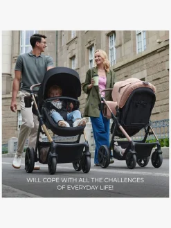 Duo- & Kombivogne|Kinderkraft MOOV 2 4-in-1 Duovogn, Moonlight Grey Grå