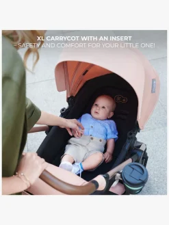 Duo- & Kombivogne|Kinderkraft MOOV 2 4-in-1 Duovogn, Moonlight Grey Grå