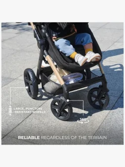 Duo- & Kombivogne|Kinderkraft MOOV 2 4-in-1 Duovogn, Moonlight Grey Grå