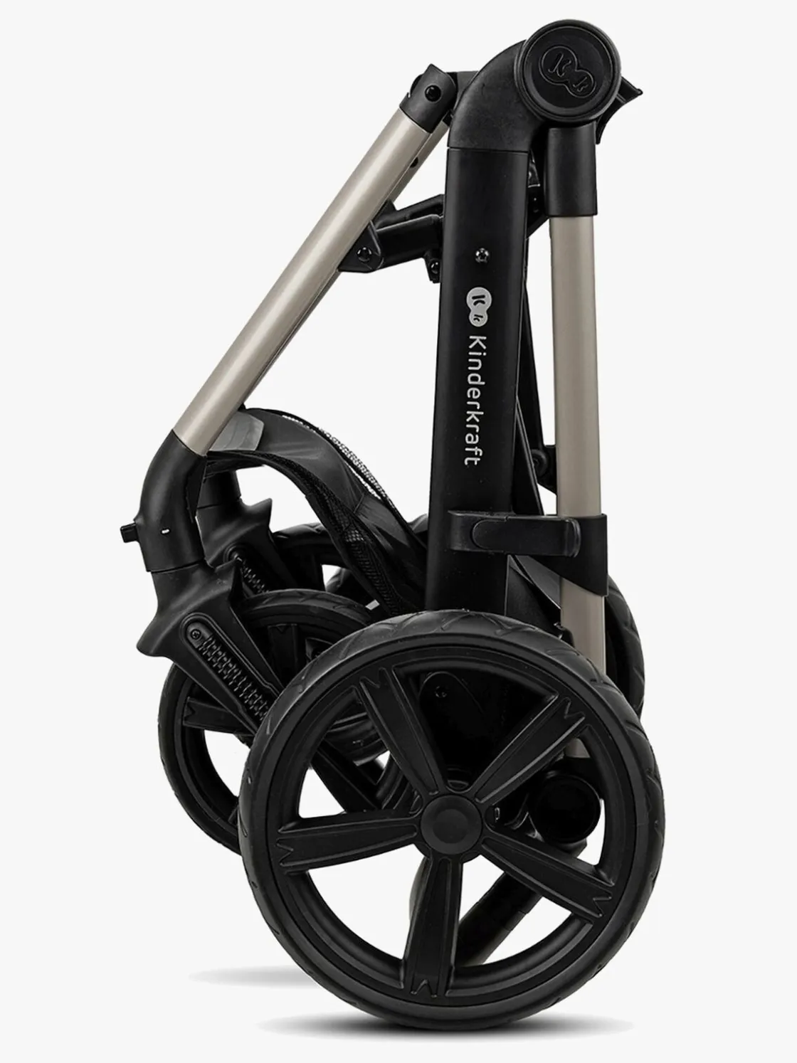 Duo- & Kombivogne|Kinderkraft MOOV 2 4-in-1 Duovogn, Moonlight Grey Grå