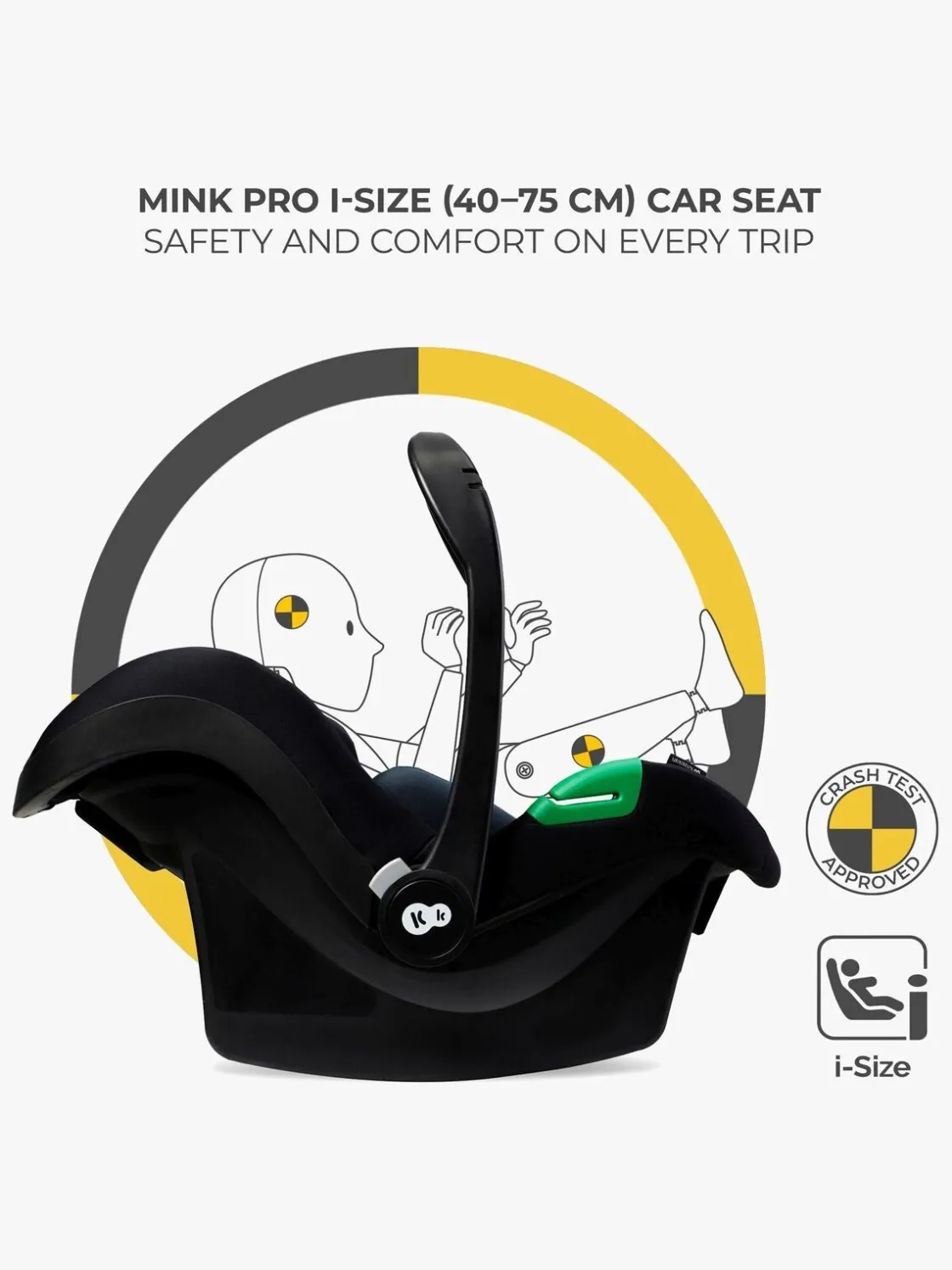 Duo- & Kombivogne|Kinderkraft MOOV 2 4-in-1 Duovogn, Moonlight Grey Grå