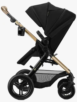 Duo- & Kombivogne|Kinderkraft MOOV 2 XL Air Kombivogn, Pure Black Sort