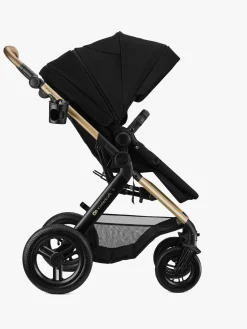 Duo- & Kombivogne|Kinderkraft MOOV 2 XL Air Kombivogn, Pure Black Sort