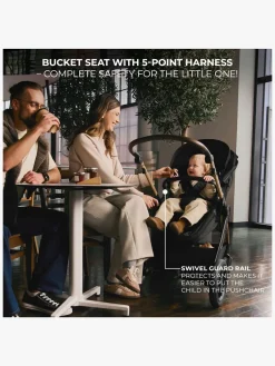 Duo- & Kombivogne|Kinderkraft MOOV 2 XL Air Kombivogn, Moonlight Grey Grå