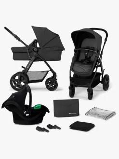 Kinderkraft Duo- & Kombivogne-MOOV CT 3-in-1 Mink Pro Kombivogn, Black