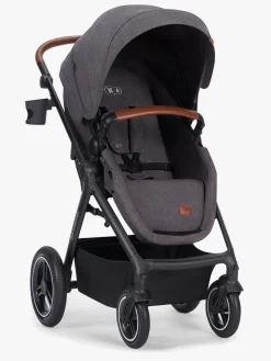 Kinderkraft Vognpakker-Multifunctional 3-in-1 B-Tour Mink Pro Kombivogn, Dark Grey