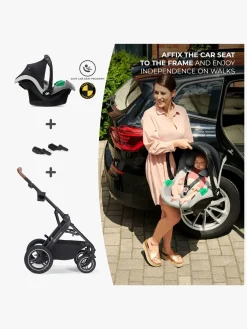 Vognpakker|Kinderkraft Multifunctional 3-in-1 B-Tour Mink Pro Kombivogn, Light Grey Grå