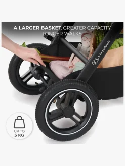 Vognpakker|Kinderkraft Multifunctional 3-in-1 B-Tour Mink Pro Kombivogn, Light Grey Grå