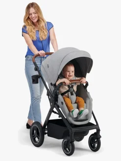 Vognpakker|Kinderkraft Multifunctional 3-in-1 B-Tour Mink Pro Kombivogn, Light Grey Grå