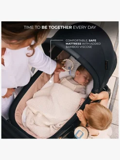 Duo- & Kombivogne|Kinderkraft NEA 2-in-1 Duovogn, Midnight Black Sort