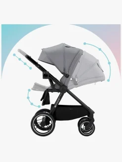 Kinderkraft Duo- & Kombivogne-NEA 2-in-1 Duovogn, Deep Grey