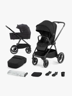 Duo- & Kombivogne|Kinderkraft NEA 2-in-1 Duovogn, Midnight Black Sort