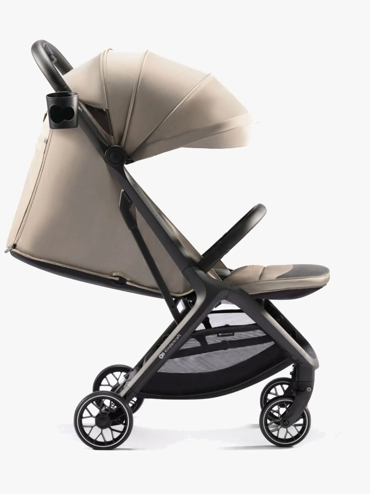 Klapvogne|Kinderkraft NUBI 2 Klapvogn, Sand Beige