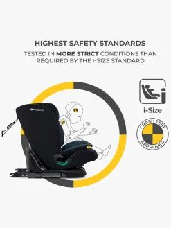 Autostole 9-36 Kg|Kinderkraft ONETO3 i-Size Autostol, Graphite Black Sort