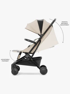 Rejseklapvogne|Kinderkraft PILOT 2 Klapvogn, Soft Beige