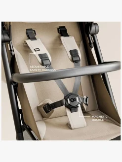 Rejseklapvogne|Kinderkraft PILOT 2 Klapvogn, Soft Beige