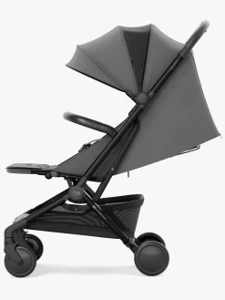 Kinderkraft Rejseklapvogne-PILOT 2 Klapvogn, Platinum Gray